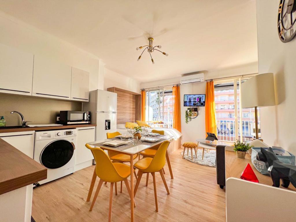 Appartement Vue Mer Parking Prive Place Med Canet-en-Roussillon Luaran gambar