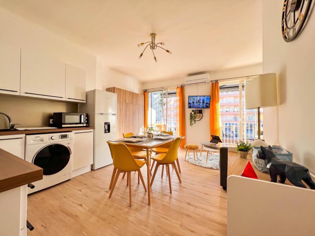 Appartement Vue Mer Parking Prive Place Med Canet-en-Roussillon Luaran gambar