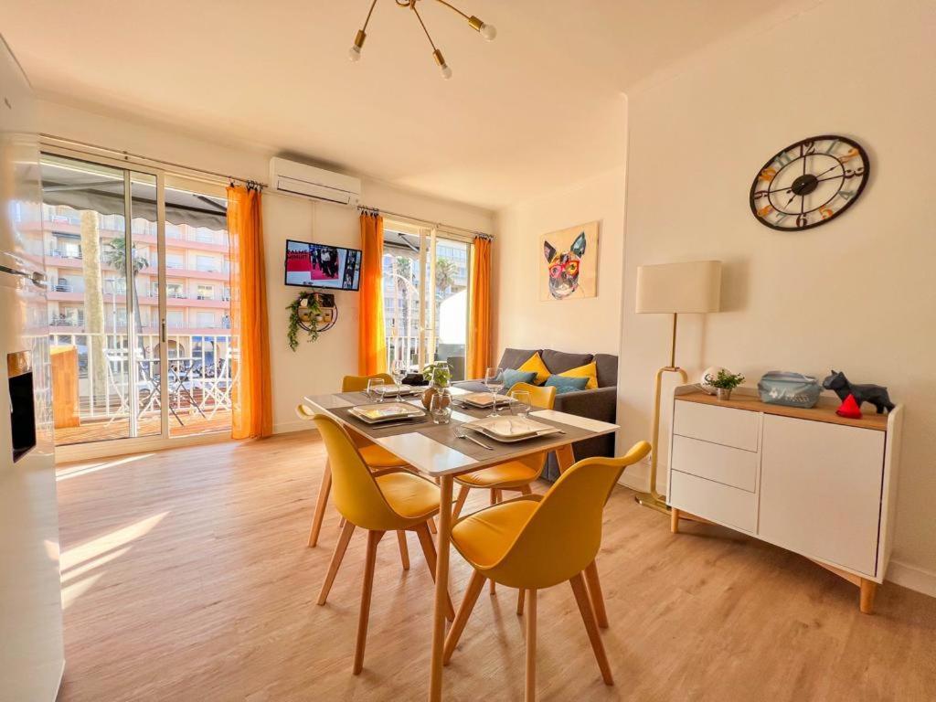 Appartement Vue Mer Parking Prive Place Med Canet-en-Roussillon Luaran gambar
