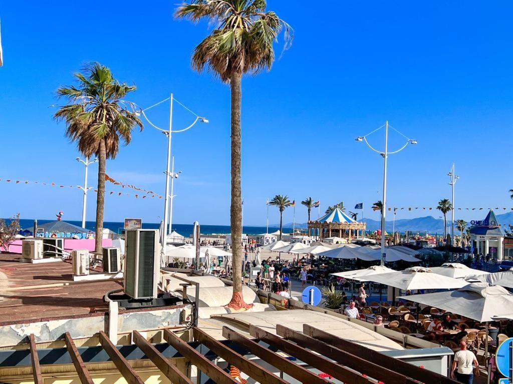 Appartement Vue Mer Parking Prive Place Med Canet-en-Roussillon Luaran gambar