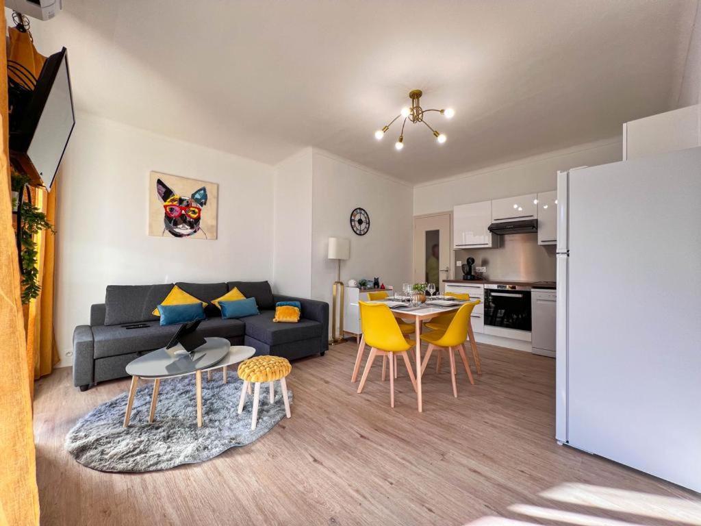 Appartement Vue Mer Parking Prive Place Med Canet-en-Roussillon Luaran gambar